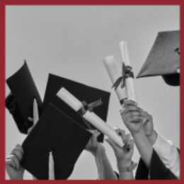 graduation hats